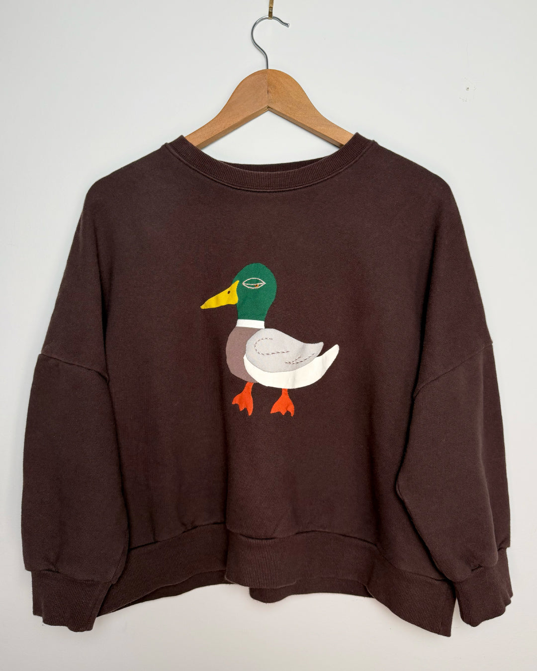 Mr. Mallard Hand Appliqué Sweatshirt