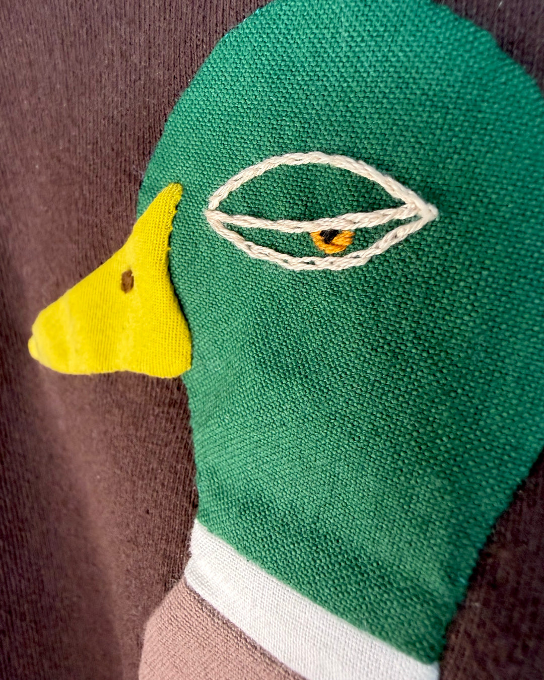 Mr. Mallard Hand Appliqué Sweatshirt